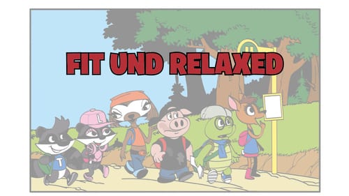 Comic: Fit und relaxed!