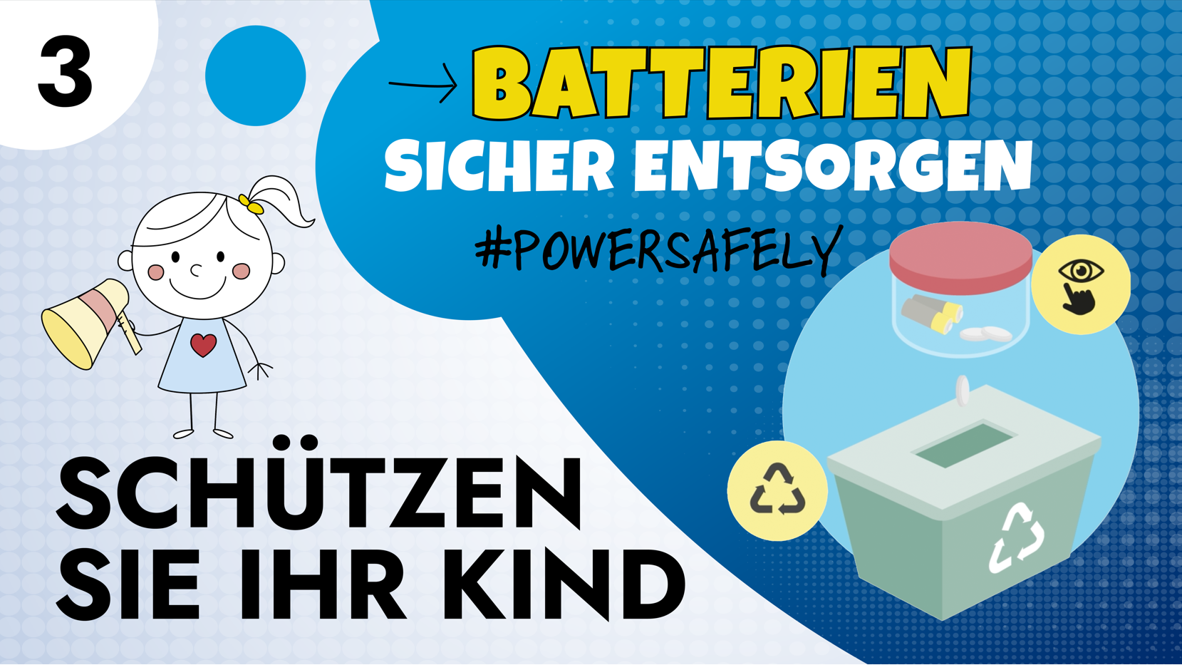 Batterien sicher entsorgen