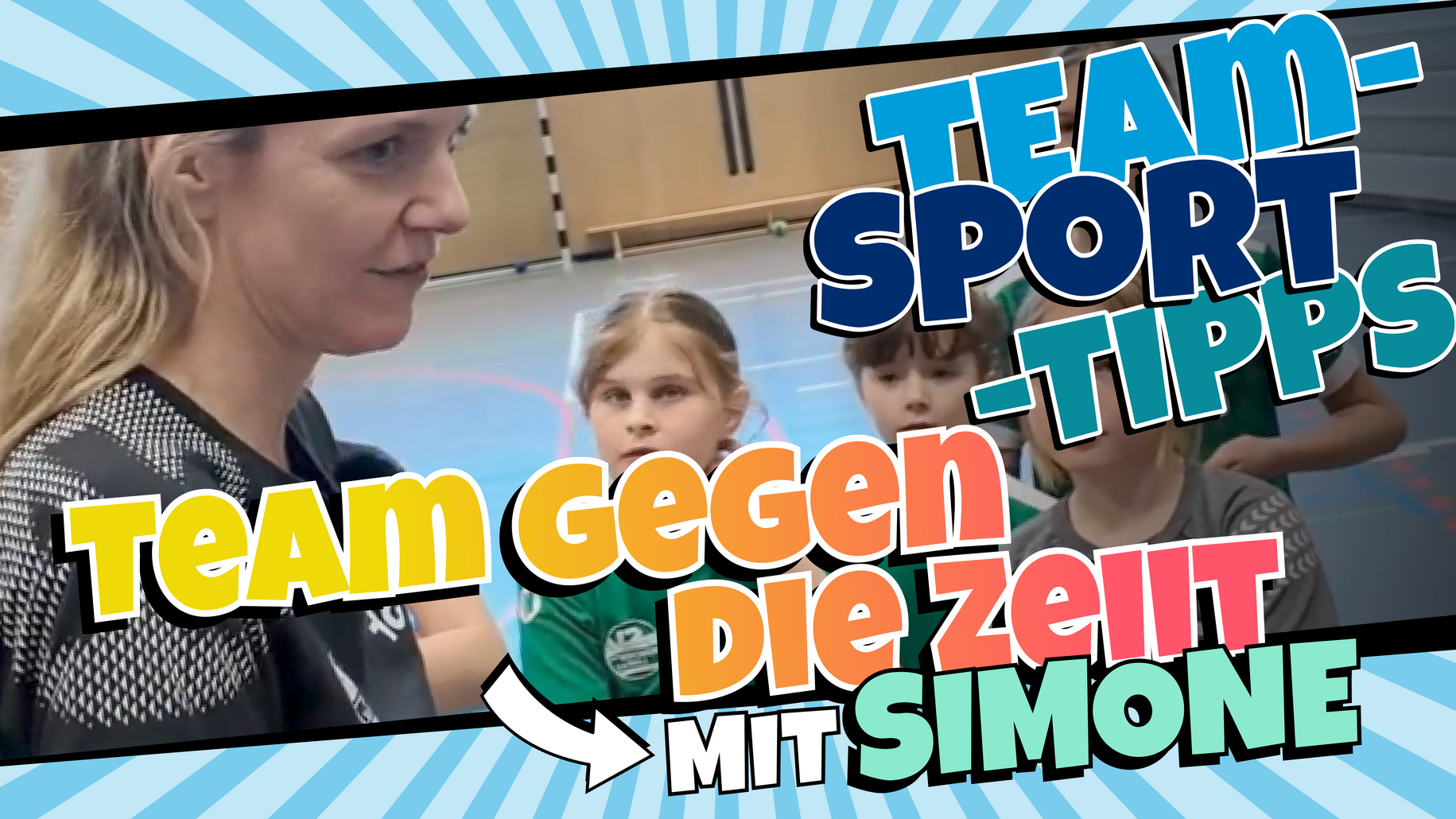 Teamsporttipps für Kids- Team gegen die Zeit