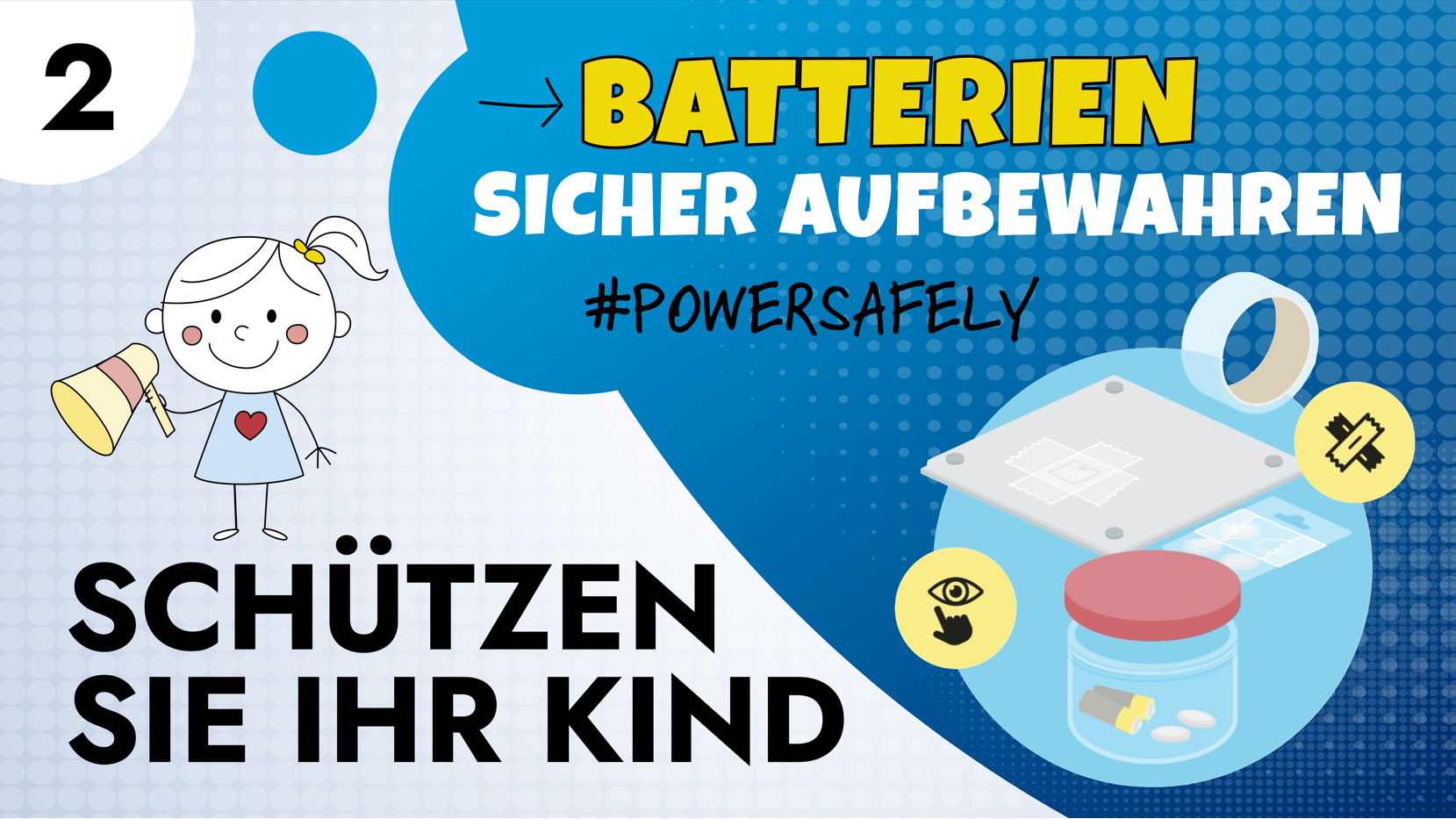 Batterien sicher aufbewahren