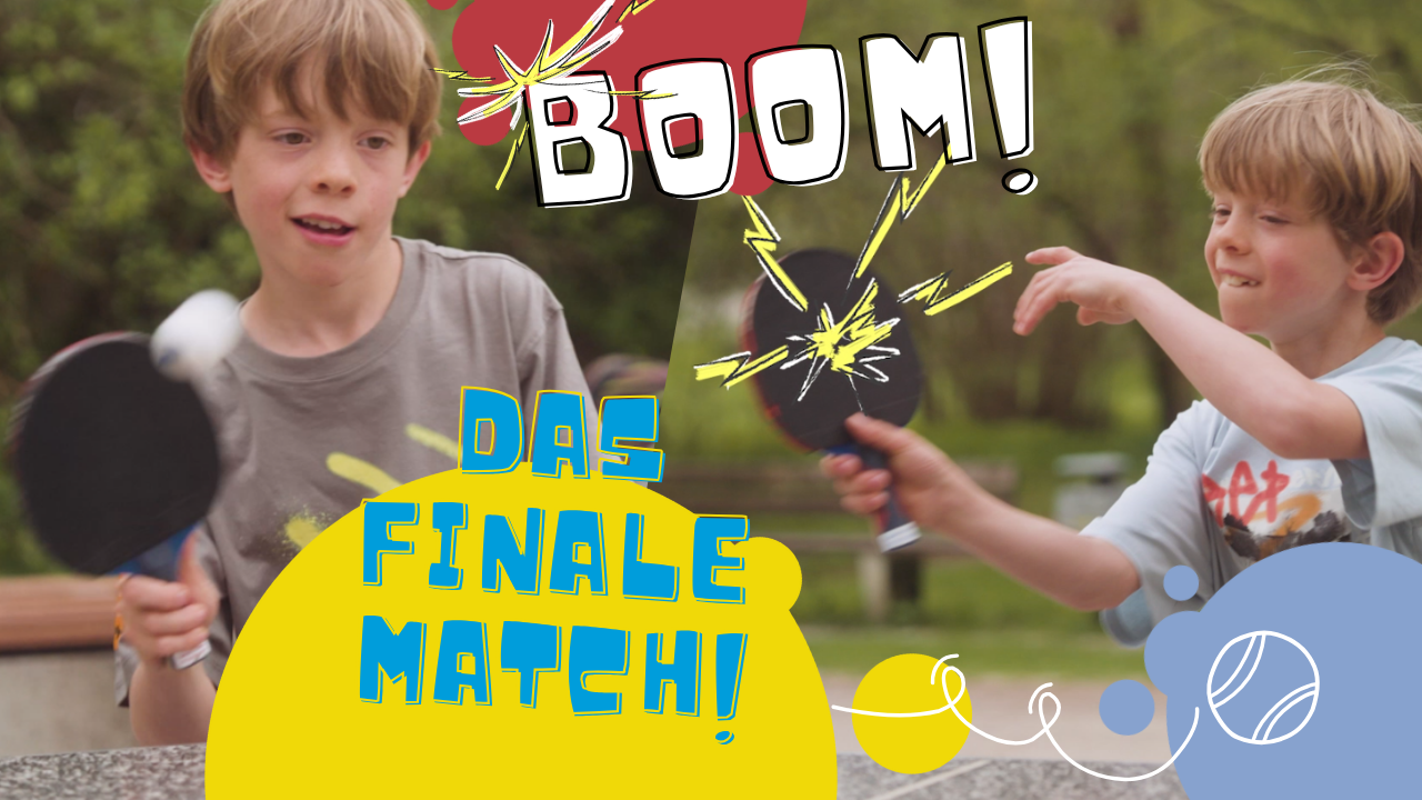 Samuel & Lukas spielen um den Sieg