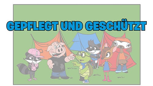 Comic: Gepflegt und geschützt!